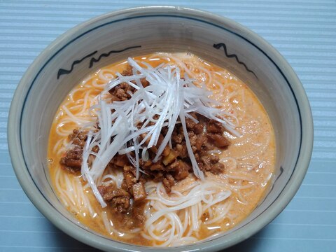 担々そうめん